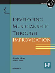 Developing Musicianship Through Improvisation Book 1B: F cover